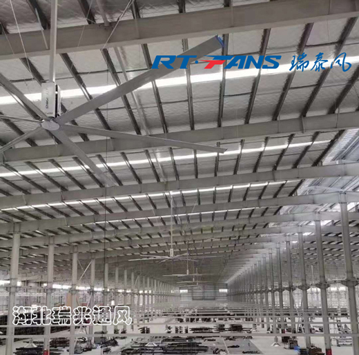 瑞泰風工業大風扇、工業大風扇品牌、工業大風扇，大型工業吊扇，永磁直驅大型工業風扇